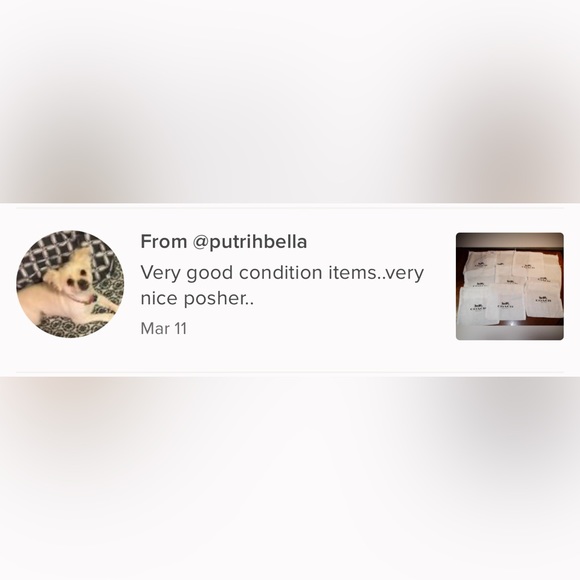 Coach Dust Bag-5 Total-NWOT - Picture 10 of 16